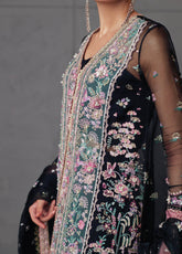 Republic WomensWear Embroidered Organza 3 Piece Unstitched Suit RW24PDV D-04 DAFNE